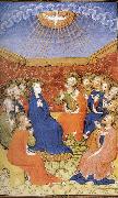 unknow artist The descent of the Espiritu Holy, of Heures to l-usage of Rome